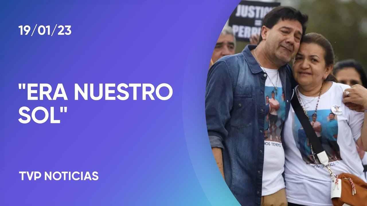 “Era nuestro sol, hoy estamos vacíos”, dijo Graciela, la madre de Fernando