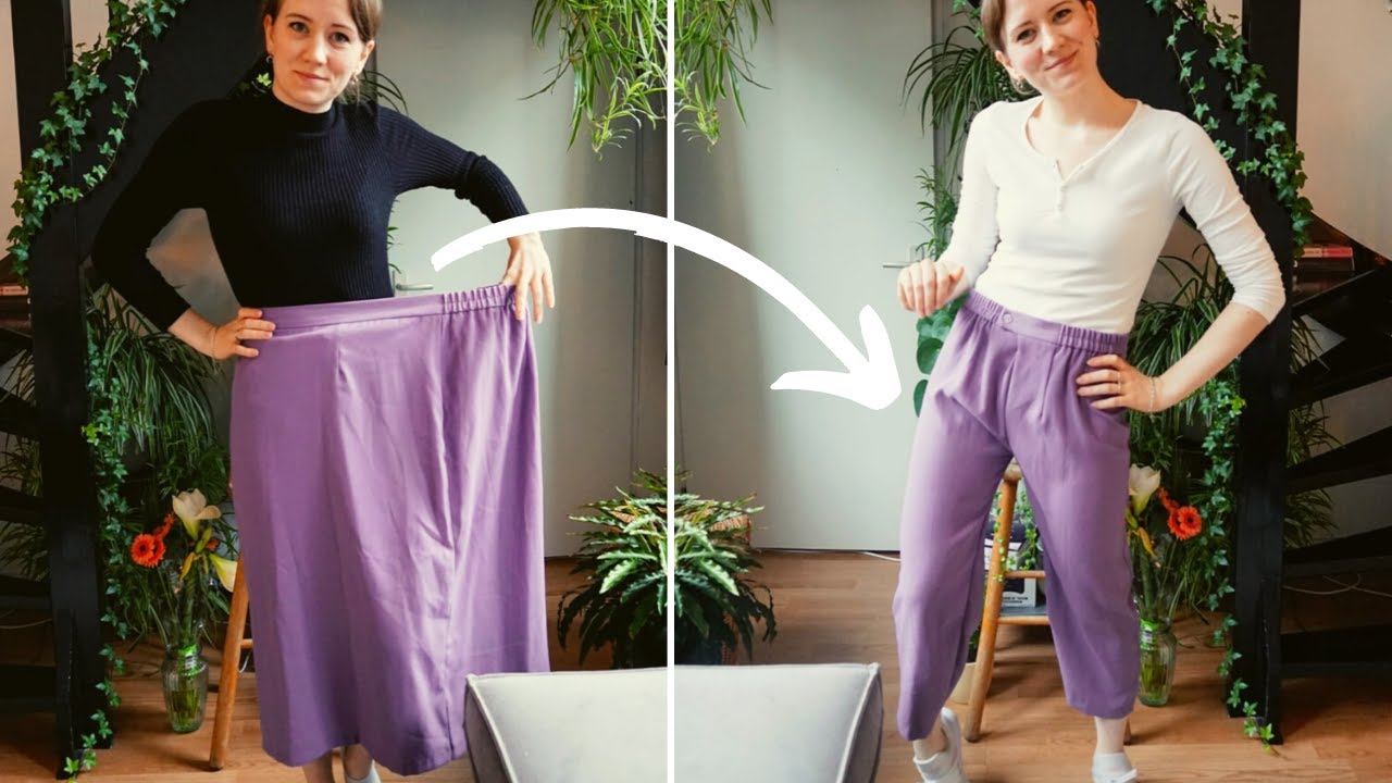 Kringloop Thrift Flip - Broek maken van een rok - PELABLE
