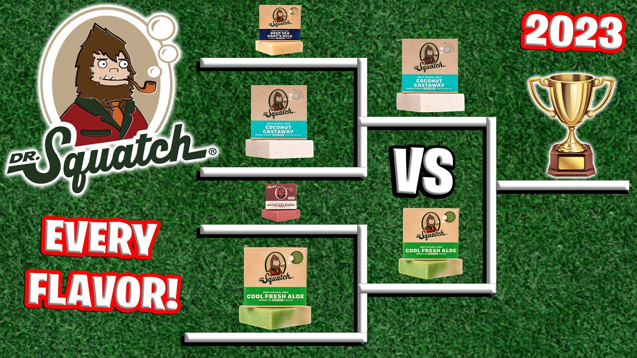 I Bought Every Dr Squatch Soap for $200...which one smells the best? (Tournament)