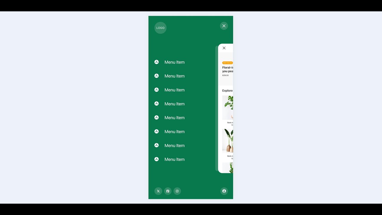 [Mortar Menu] Shrink Screen Menu - A Better Slide Out Mobile Menu