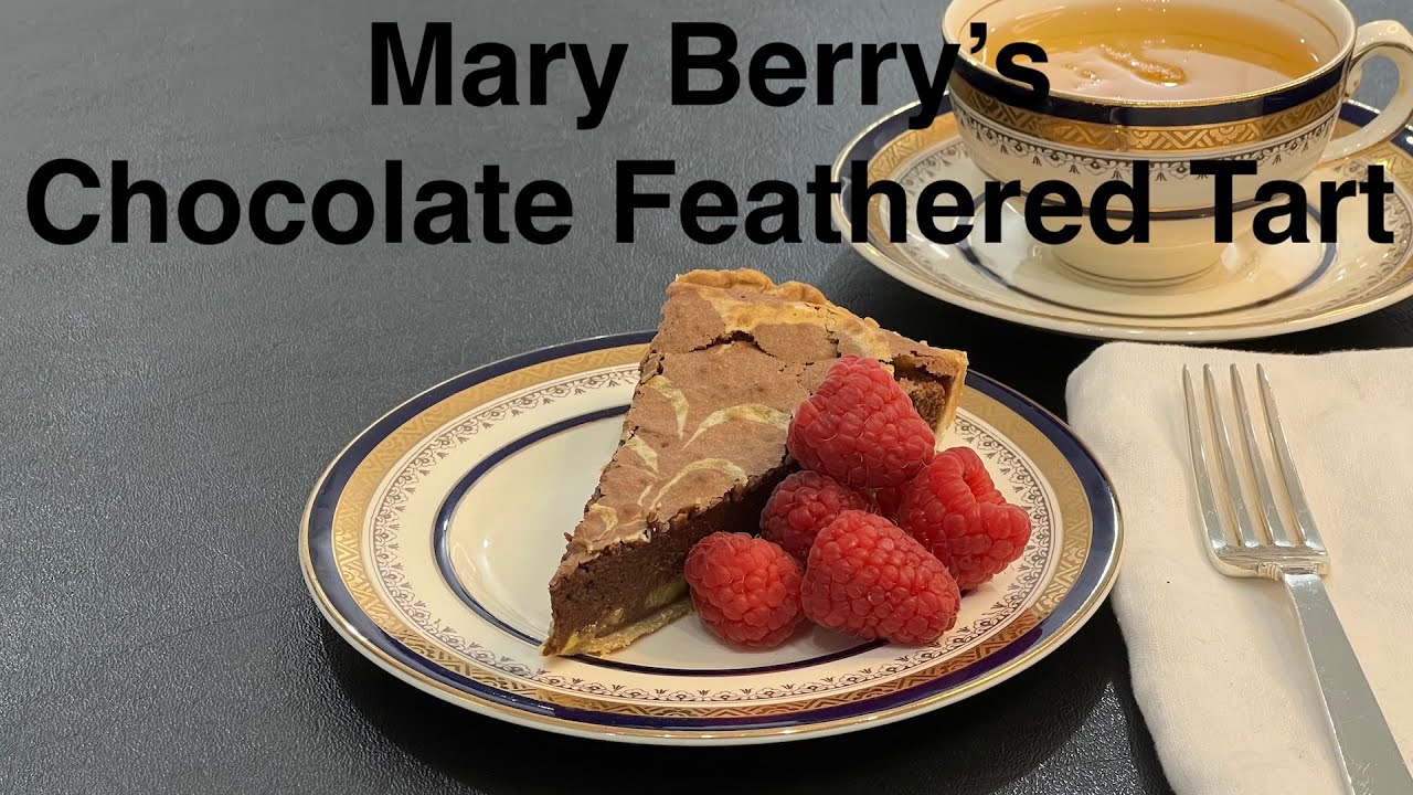 Mary Berry’s Feathered Chocolate Tart - A Classic British Chocolate And Orange Dessert