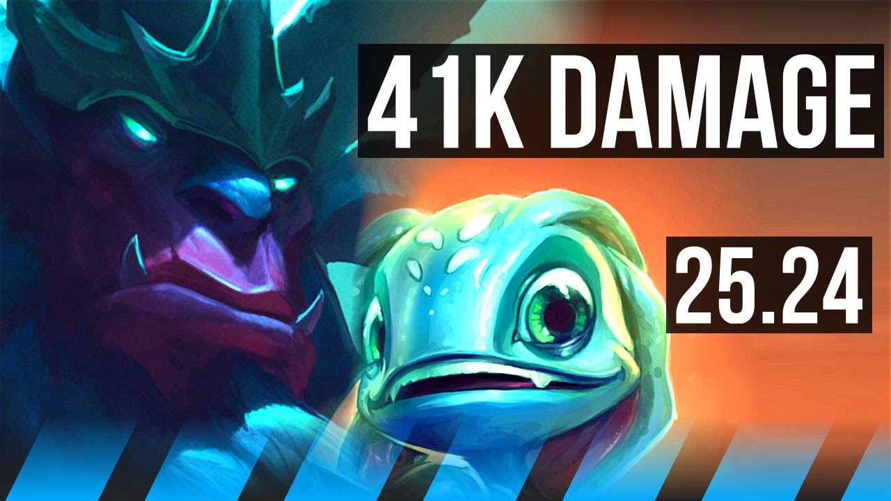 GALIO vs FIZZ (MID) | 41K damage | NA Challenger | 25.24
