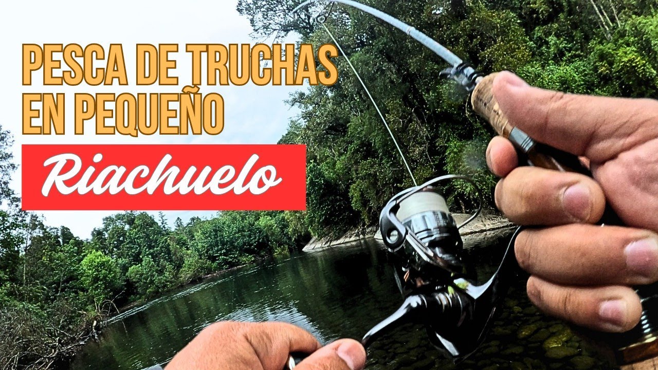 Pescando SOLO es este pequeño río con equipo UL🤯 siempre dando sorpresas 🔥💪 