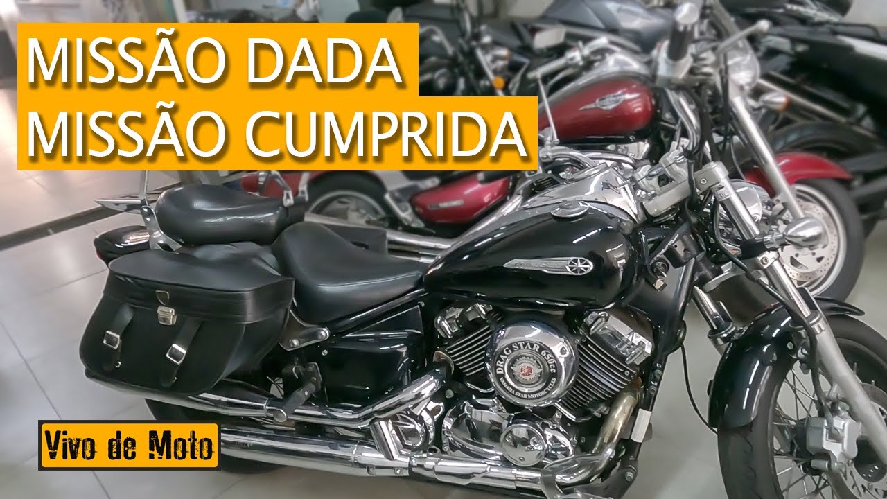 Fui avaliar uma Drag Star 650cc ano 2008 para um inscrito do canal