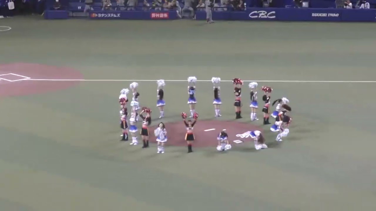 #チアドラゴンズ2023＆#チアグランパス2023　コラボオープニングダンス