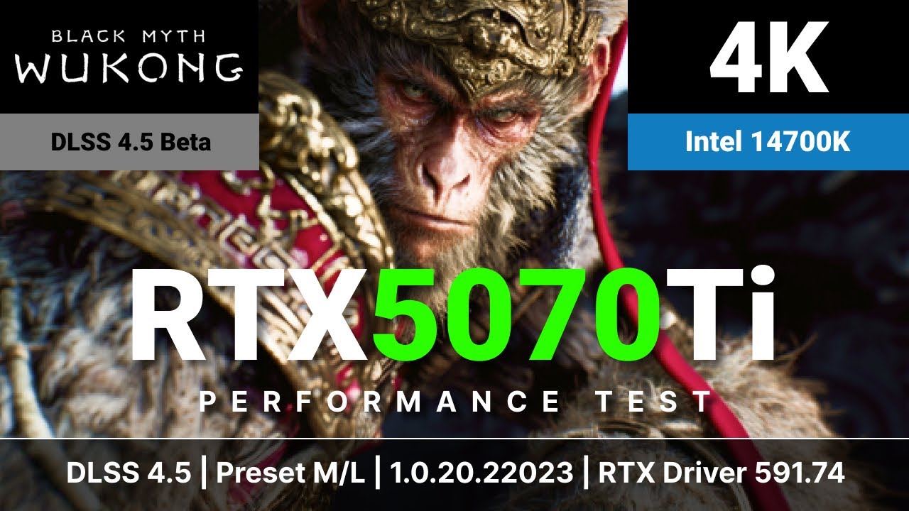 This looks incredible - DLSS 4.5 |  RTX 5070 Ti | Black Myth: Wukong | 4K