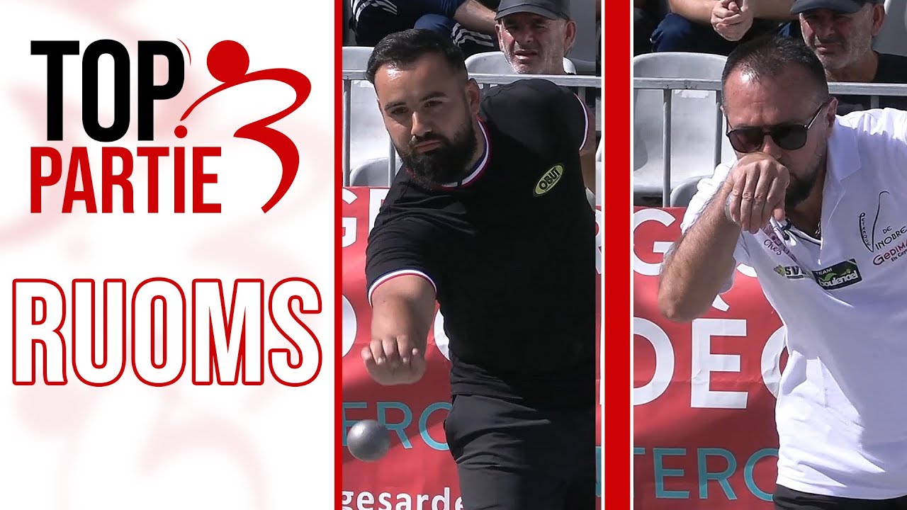 TOP 👍🏻 Après-poules DOERR vs GIRE : International triplette à pétanque de Ruoms 2025