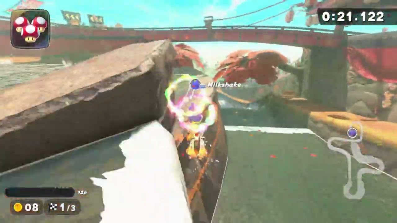 competitive mario kart mogi time