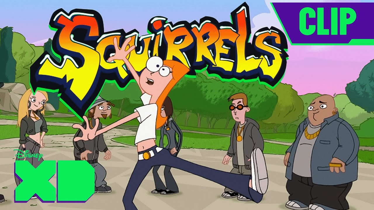 Candace Gets Squirrels in her Pants! 🐿 | Phineas and Ferb | Full Scene | @disneychannel​