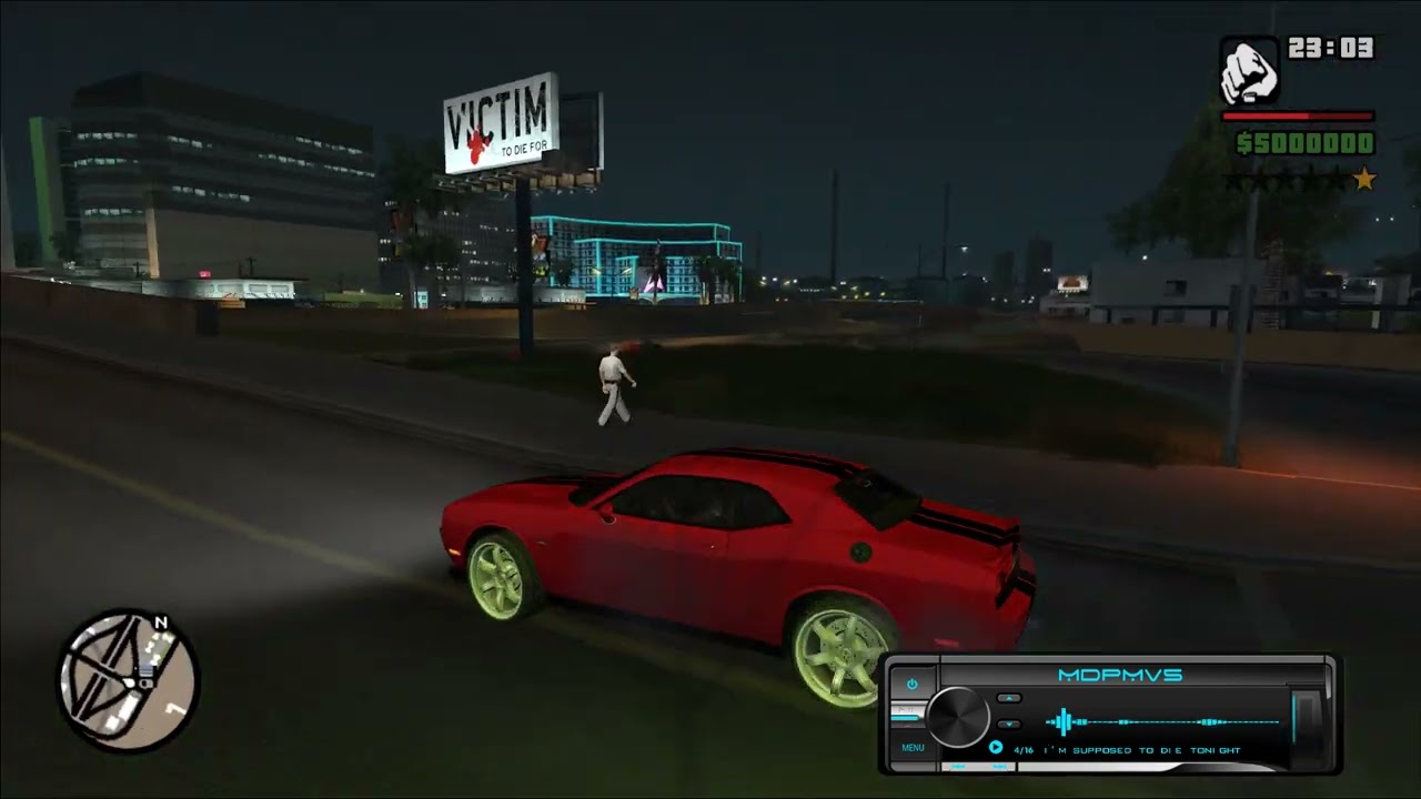 Grand Theft Auto  San Andreas: Mods Dodge SRT-8, With Sound GTAFmod