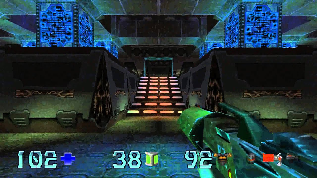 PSX Quake II - Played with mouse (Hard difficulty, all secrets) / 1080p