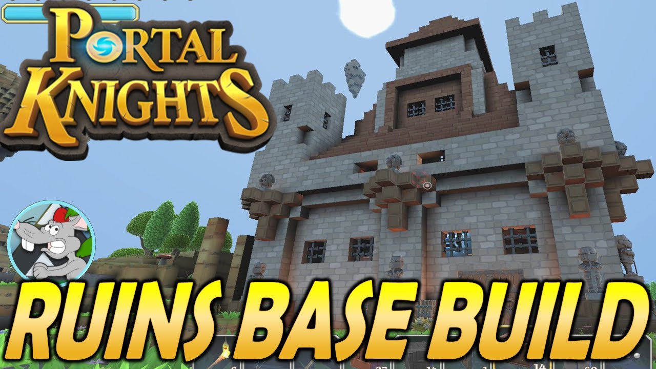 Portal Knights Base Build - The Ruins Remixed Let's Play (Ranger Class)