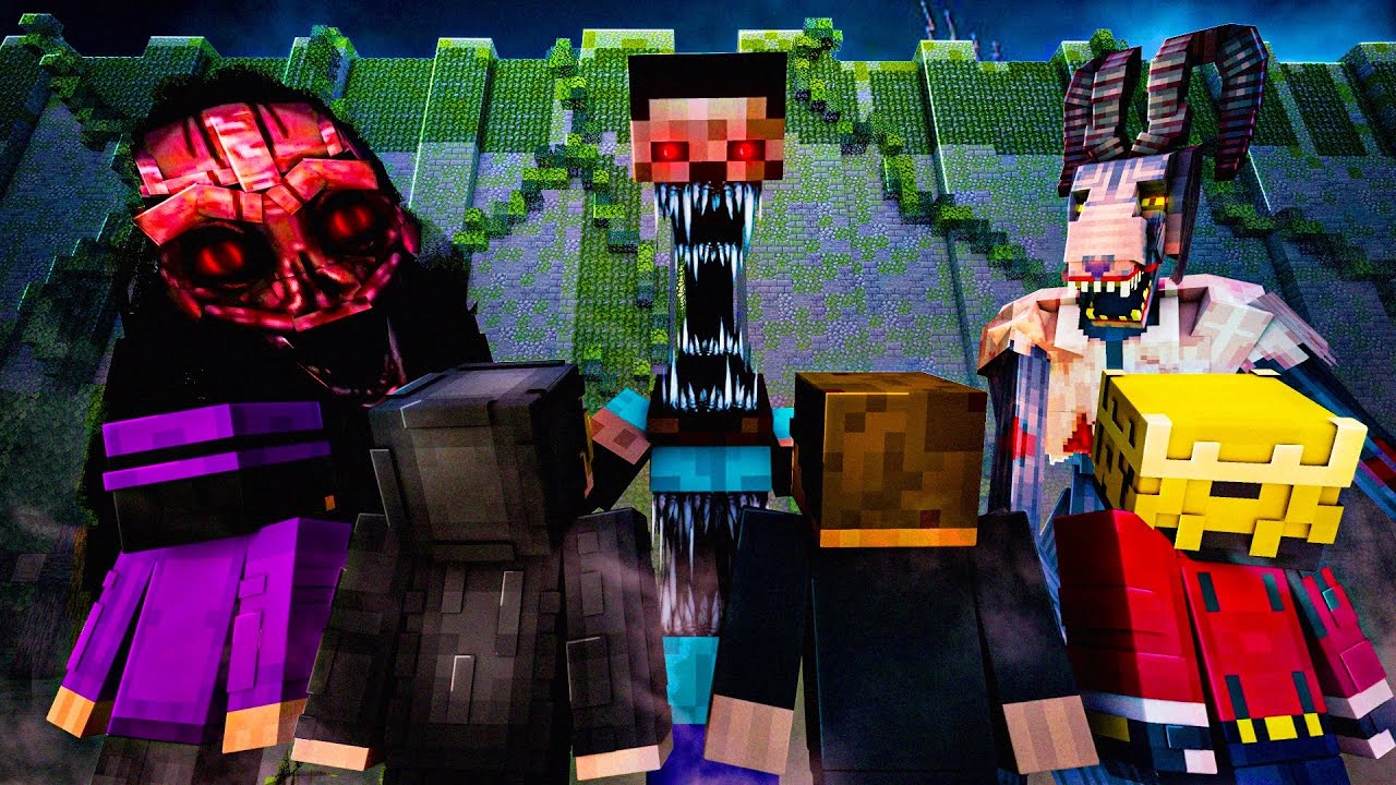 Minecraft MAZE RUNNER mit den GRUSELIGSTEN HORROR Mods...