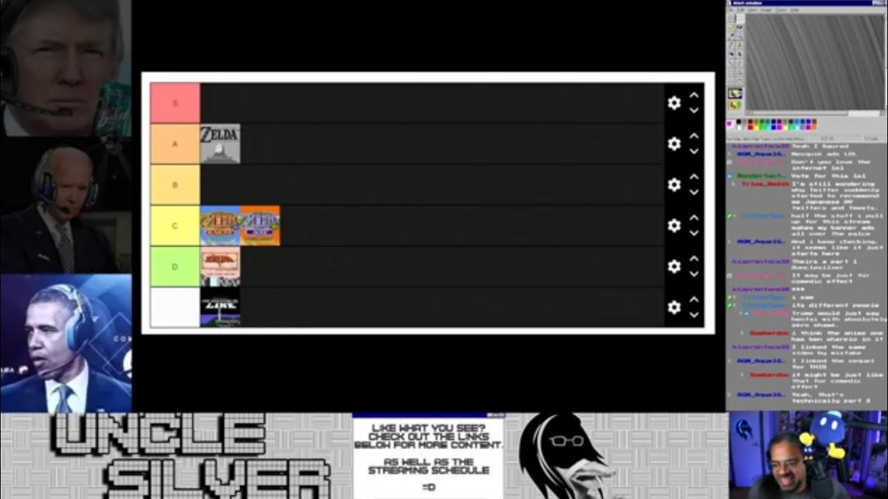 [REACTION] Trump, Biden, and Obama make a Zelda tier list
