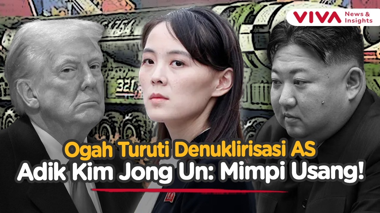 Dituntut Buang Senjata Nuklir, Adik Kim Jong-un Sindir AS: Mimpi Usang!