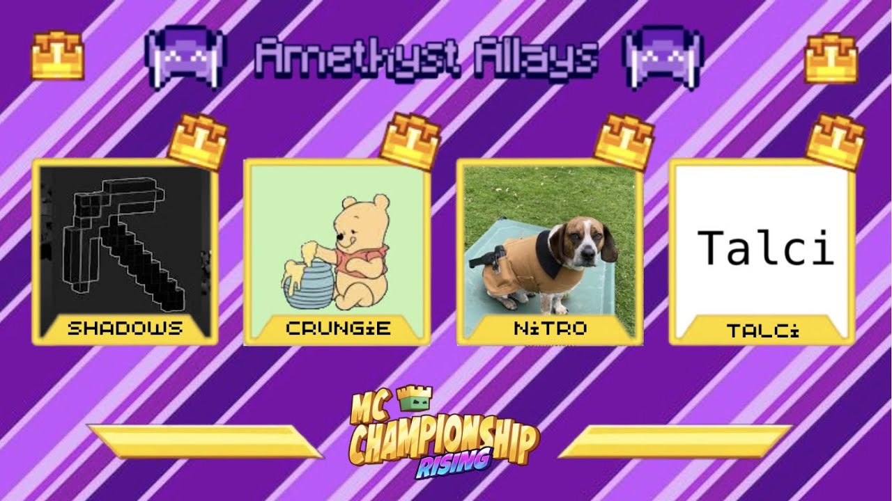 Amethyst Allays | MCC Rising 3 - Shadows, Crungie, Nitro, and Talci