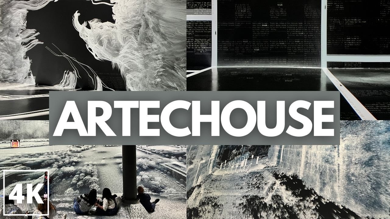 Amazing Digital Art Exhibit at ARTECHOUSE in Chelsea, NYC - TRUST with *fuse