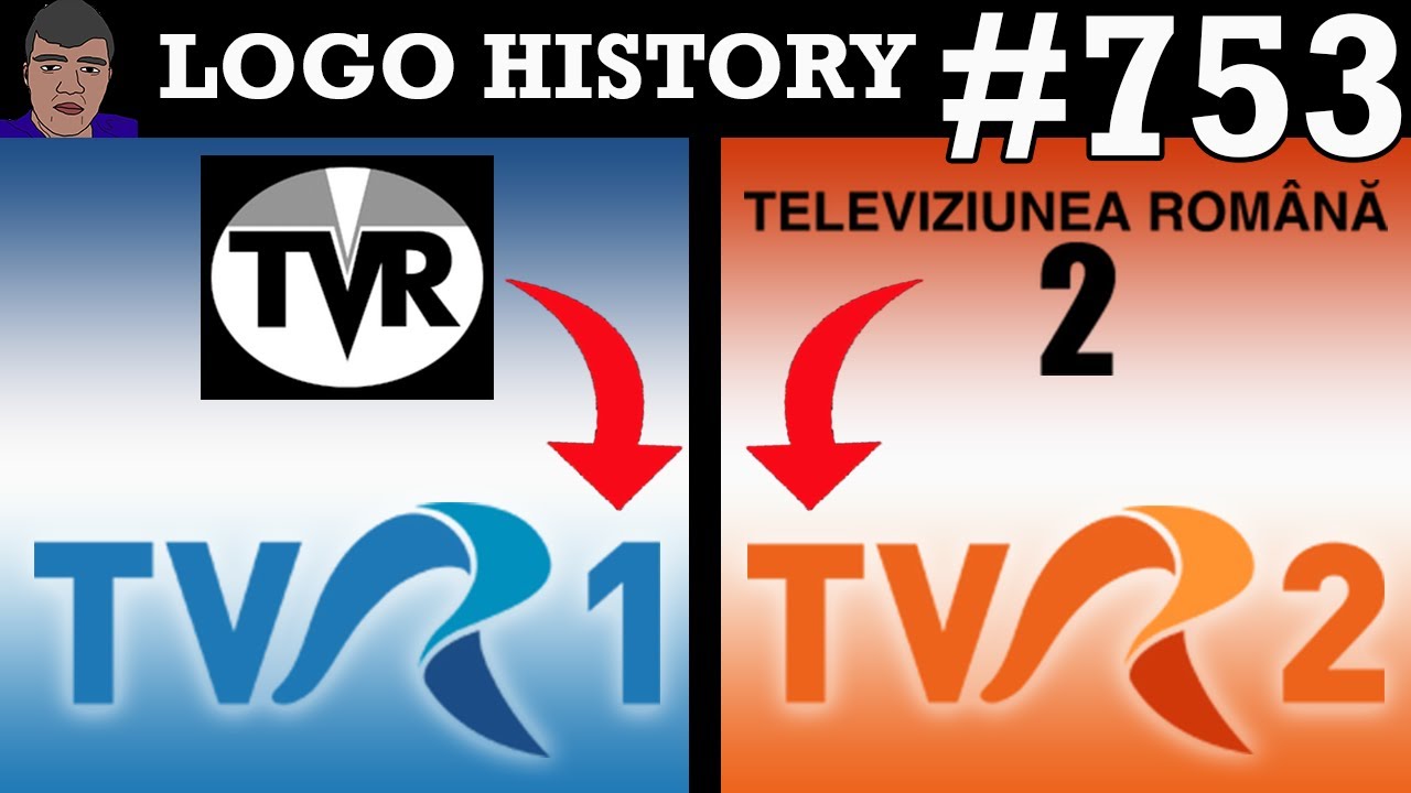 LOGO HISTORY #753 - TVR 1 & TVR 2