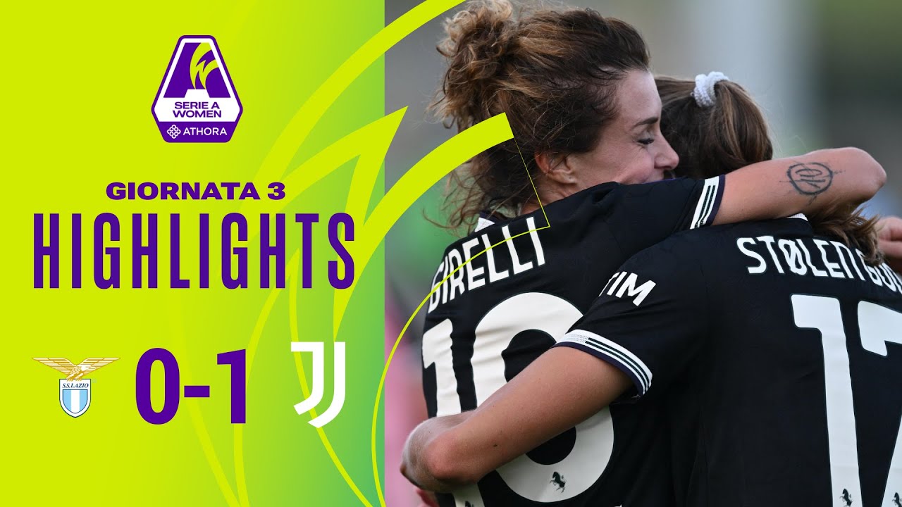 Lazio-Juventus 0-1 | Girelli dal dischetto per la prima vittoria in campionato | #SerieAWomen