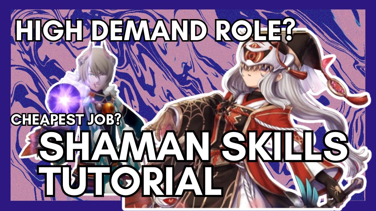 Explained all Essential Skills of Shaman [Alchemia Story] : Breaking the confusion about Shaman Job