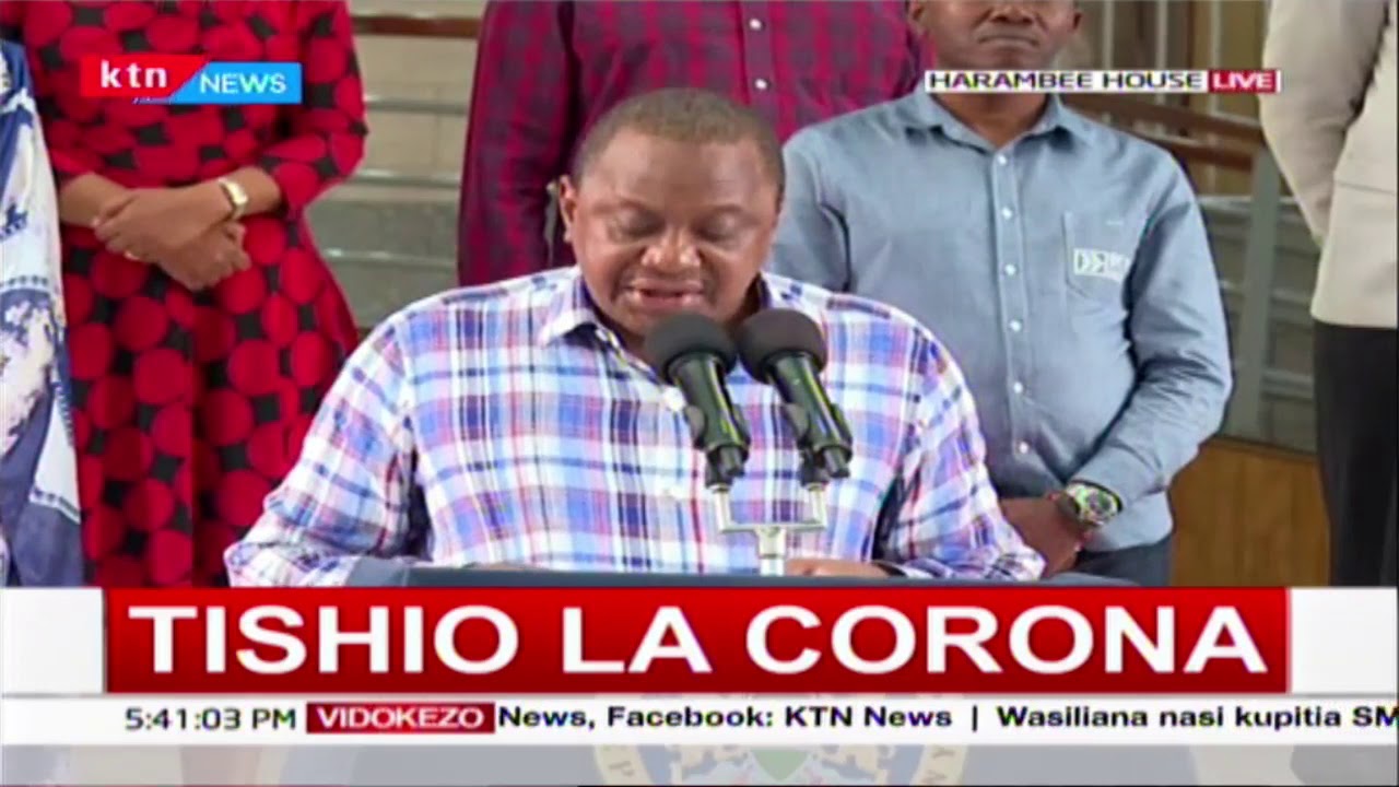 BREAKING NEWS: Two new cases of Coronavirus reported in Kenya, schools closed, partial travel ban