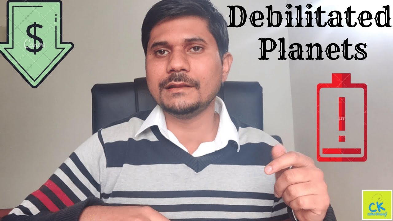 Debilitated Planets giving GOOD RESULTS in Vedic Astrology