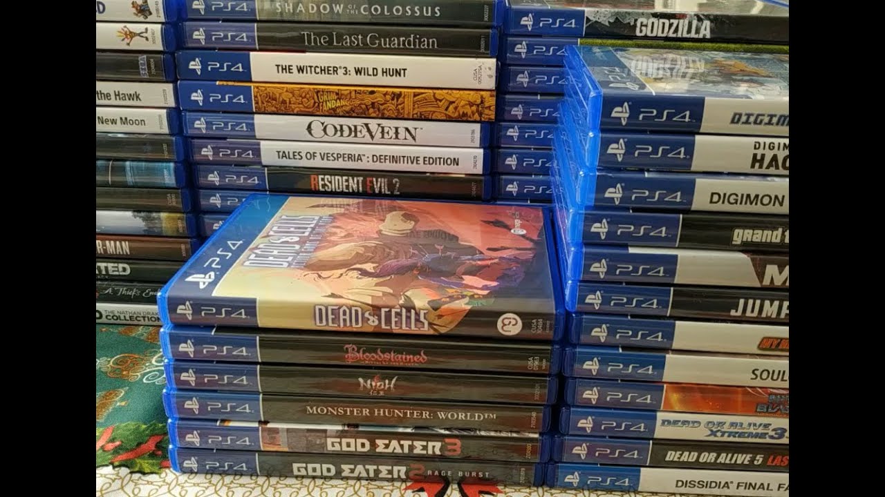 [COLEÇÕES 06] Coleção de Playstation 4 - PS4 2020 - 120 jogos Mídia Física - Parte 01/02