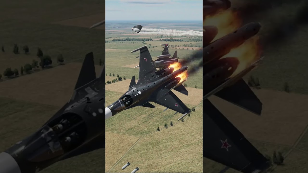 Russian Su-34 Fighter Jet Shot Down by American F-16C During Patrol! | DCS