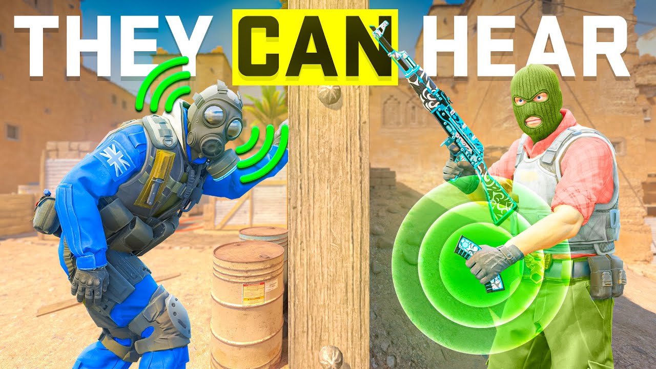 Sounds you DIDN'T know enemies can hear in CS2!