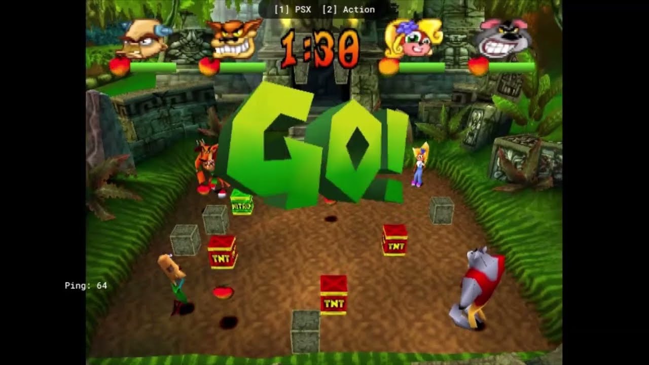 PS1 - Crash Bash Online