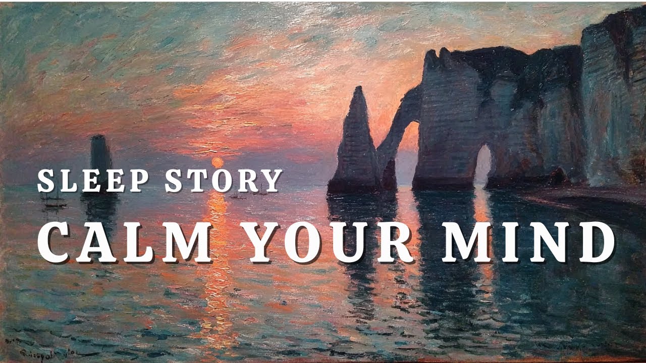 Sleep Story: Monet’s Ocean Cliffs & Waves 🌊 | Deep Sleep Hypnosis for Anxiety Relief