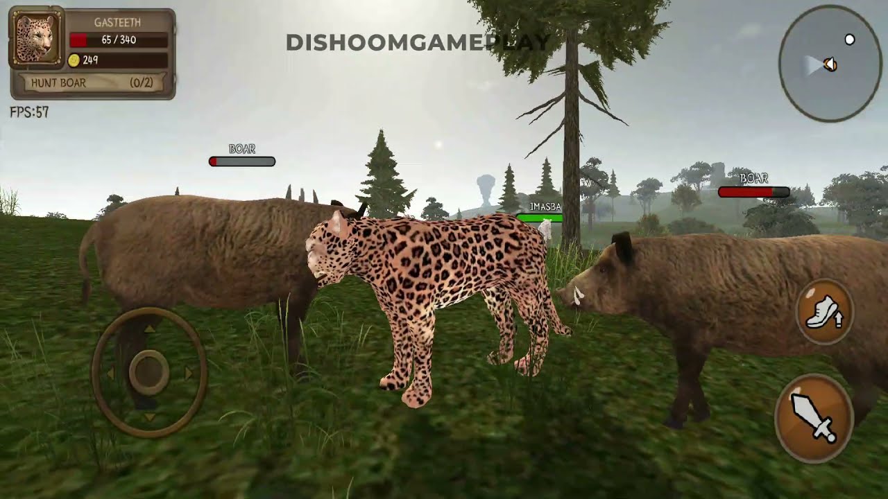 Ultimate Leopard Simulator - Leopard Vs Lion, Tiger, Hyena, Jaguar, Cheetah, Monkey, Crocodile #3