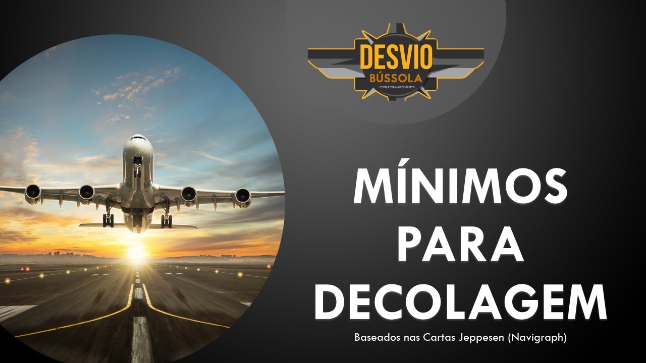 Tutorial de Mínimos para Decolagem (Baseado em cartas Jeppesen - Navigraph)