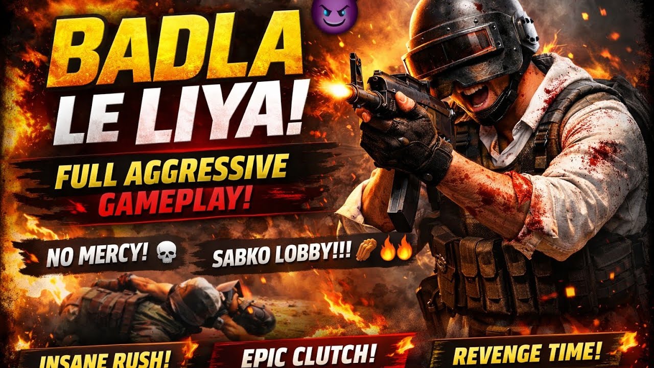 Badla Le Liya! 😈🔥 | Full Aggressive Gameplay | Clutch Moments
