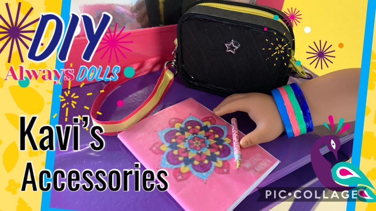 DIY - American Girl - Kavi’s Meet Accessories