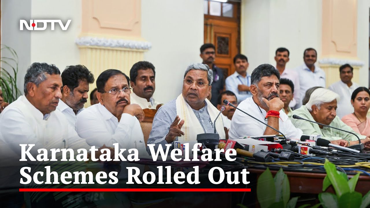 Karnataka Rolls Out Congress Schemes