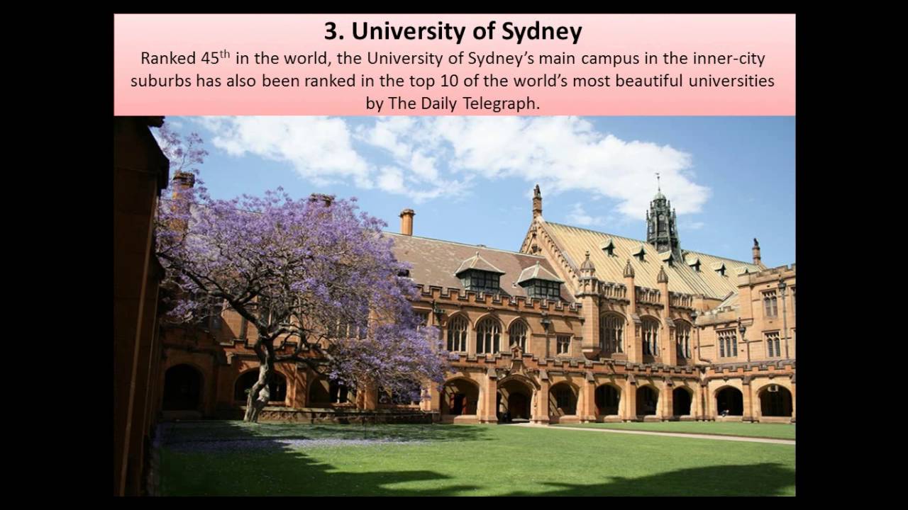 top 5 university in australia