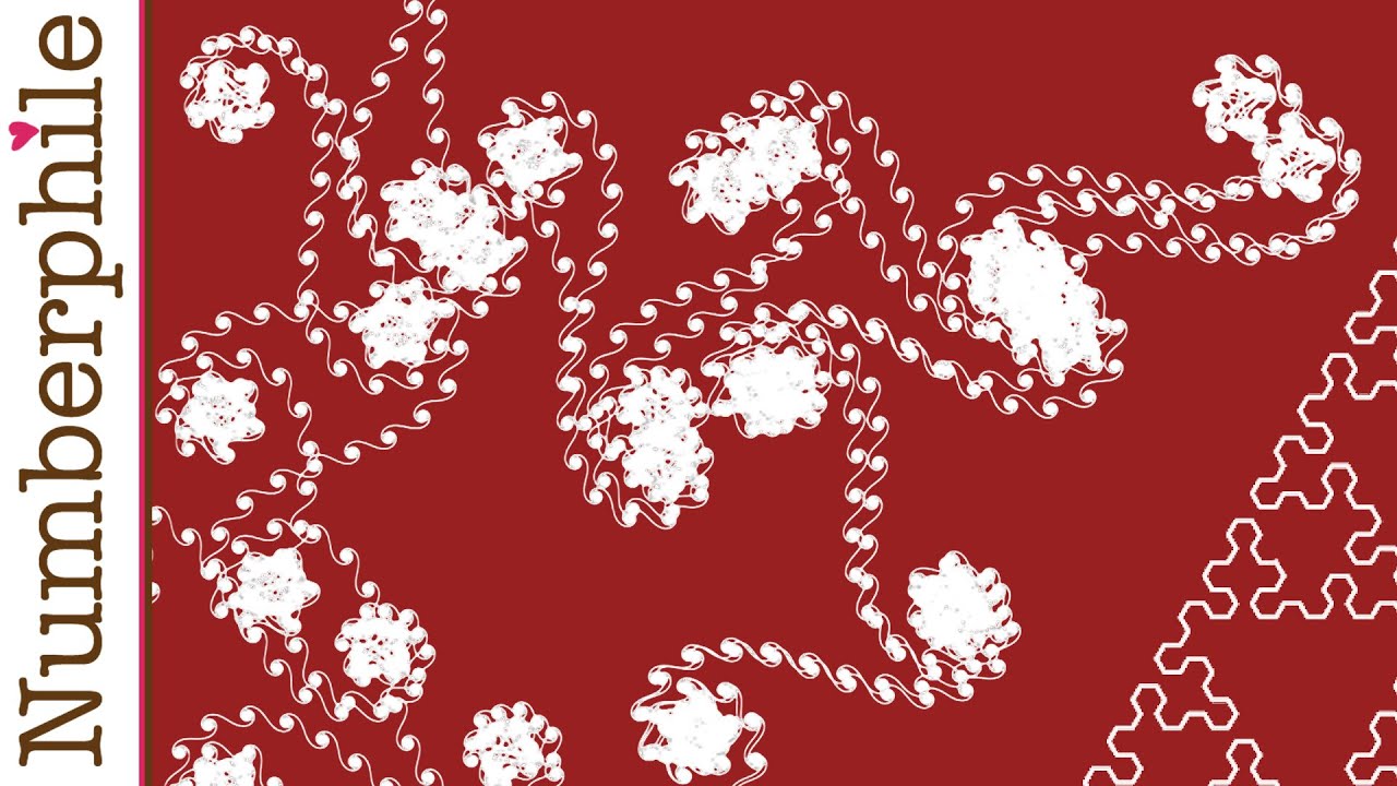 Построение красивых кривых (спирали Эйлера и треугольники Серпинского) — Numberphile