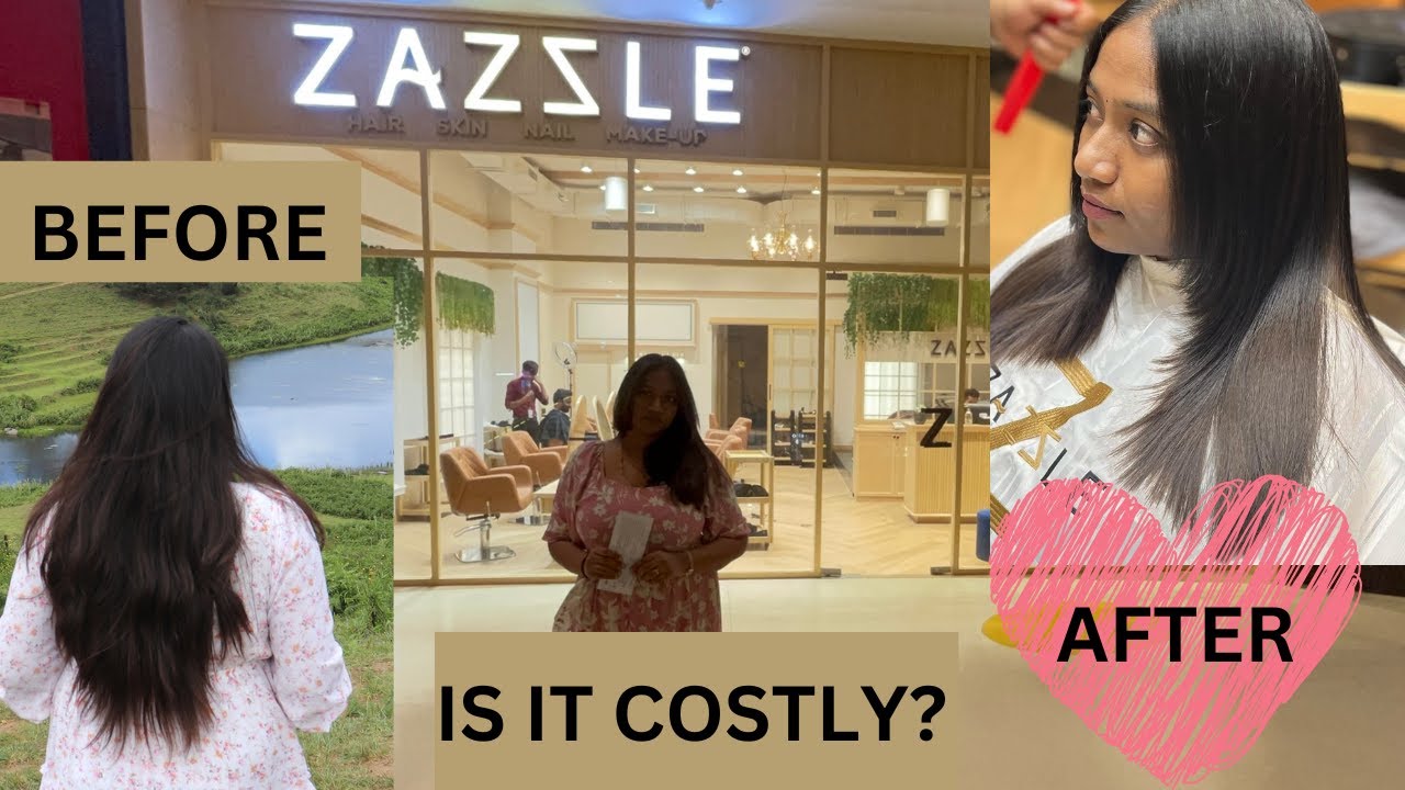 ZAZZLE Salon | Vlog | My First Haircut at Zazzle Salon | VR mall | Is It Costly?