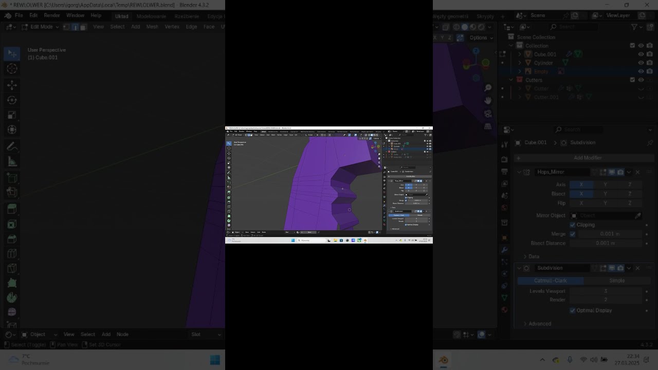 Modelling  Gun Grip - Blender 3D