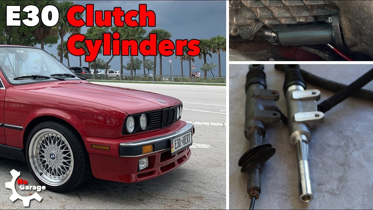 E30 Clutch Master and Slave Cylinder Installation