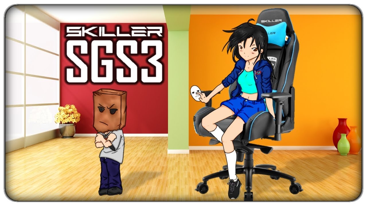 LA NUOVA POLTRONA PER GAMER DELLA SHARKOON (e il ritorno della temibile assistente)