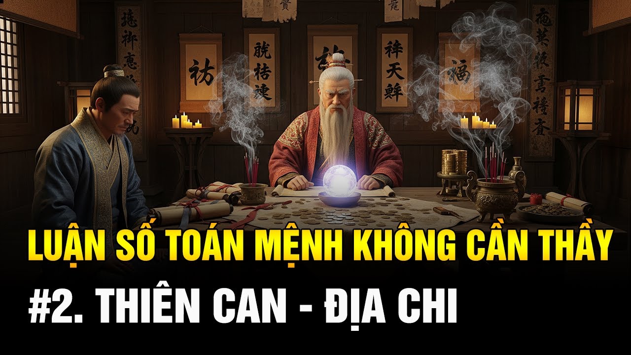 Luận Số To&aacute;n Mệnh Xem B&oacute;i Kh&ocirc;ng Cần Thầy: #2 THI&Ecirc;N CAN v&agrave; ĐỊA CHI