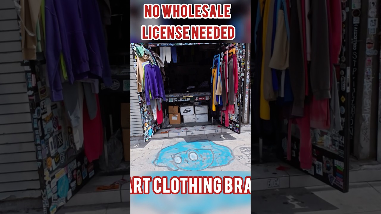CLOTHING BLANKS - DOWNTOWN LOS ANGELES