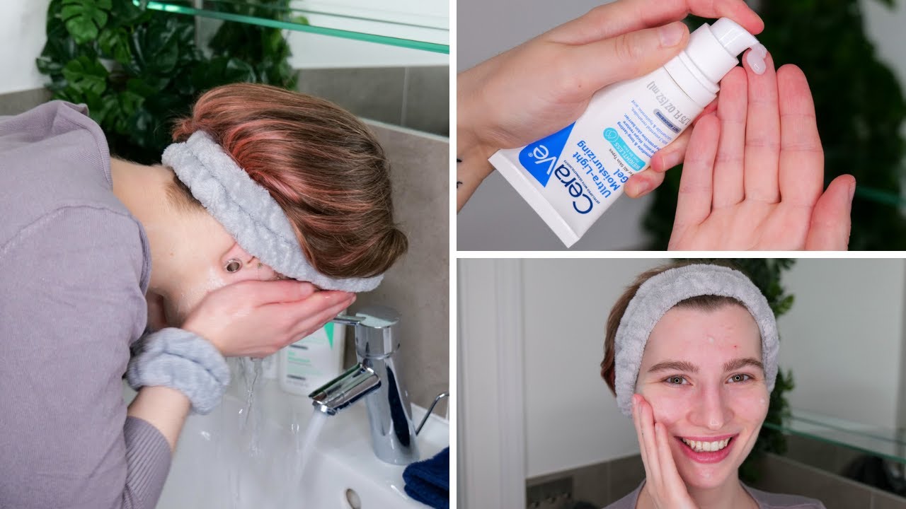 How to use CeraVe Ultra Light Moisturizing Gel