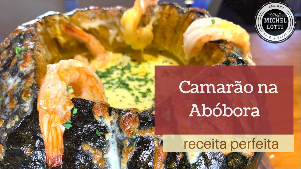 Camarão na Abóbora Cabotiá - segredos para o prato PERFEITO