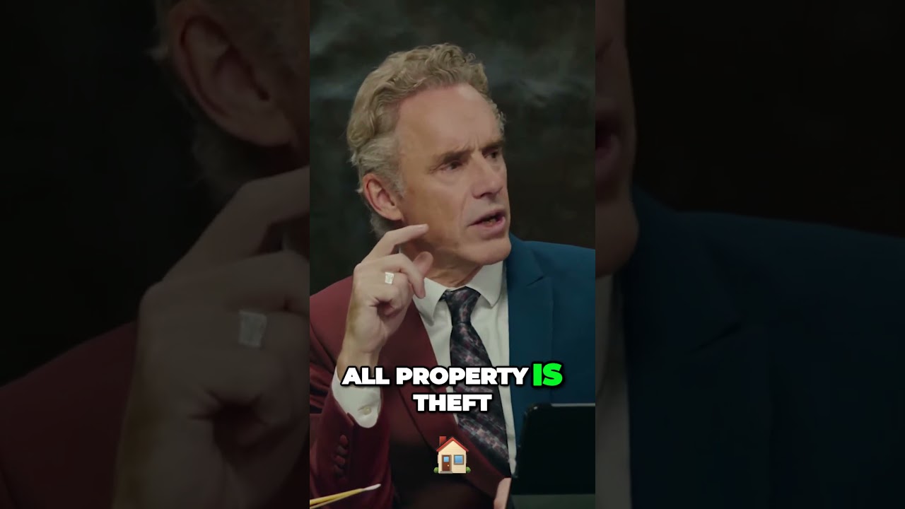 The Controversial Statement that Shocks Soc_____ All Property is Th3ft #jordanpeterson