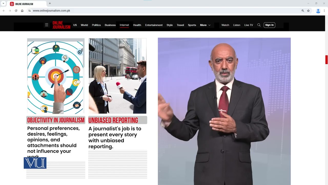 Neutral Journalist Theory and The Mirror Approach | Online Journalism | MCM517_Topic017