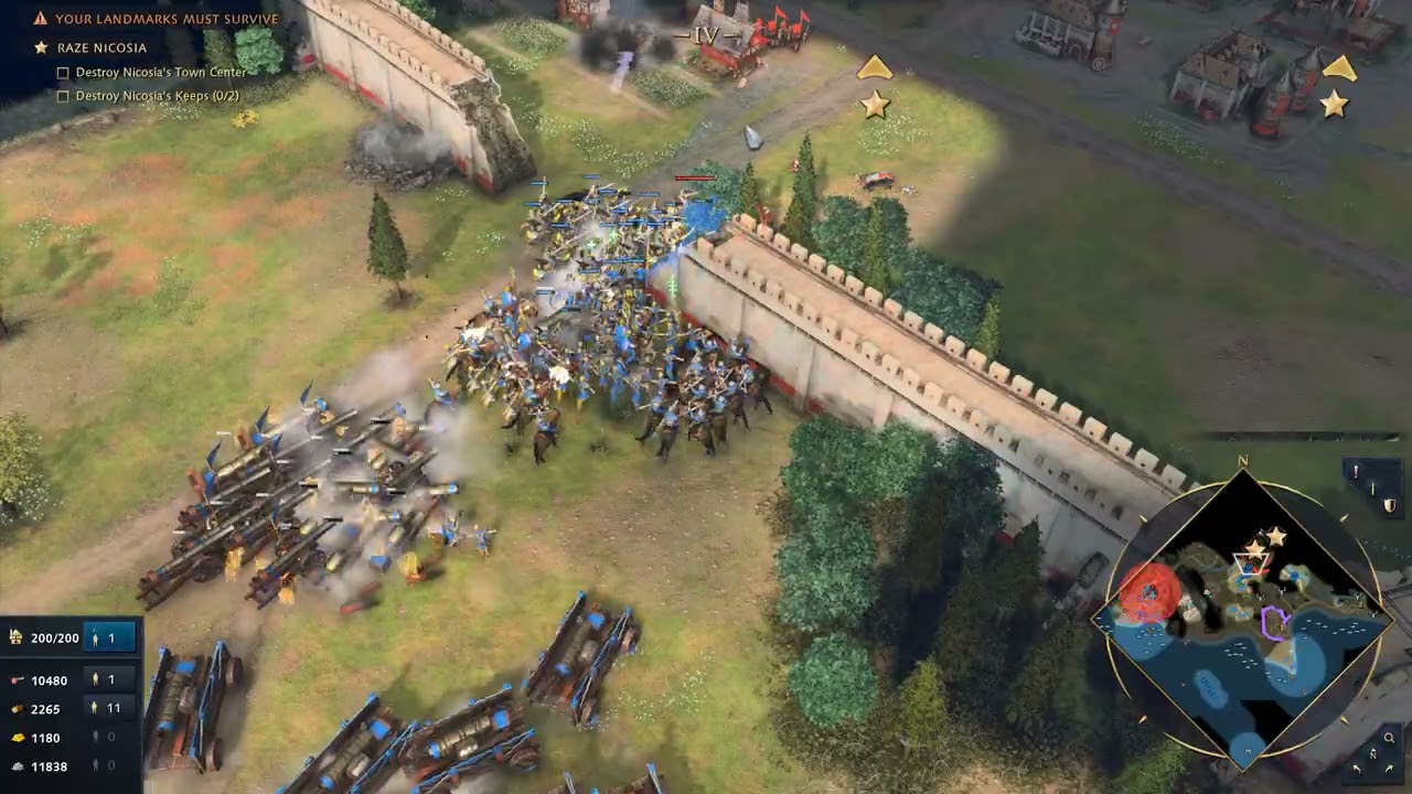 Age of Empires IV: Campaign Sultan accends -  #8 The Invasion of Cyprus Saladin Highlights