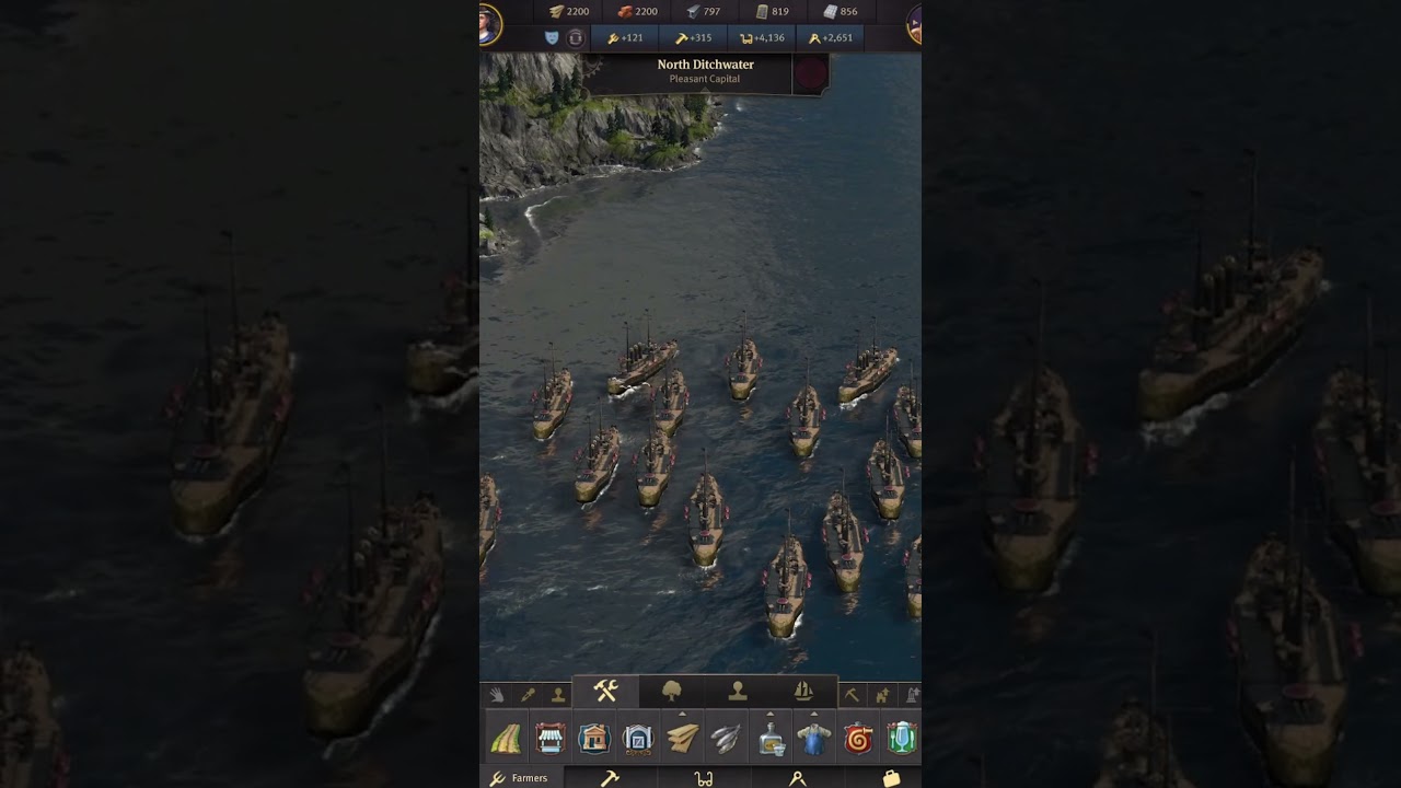 FEAR DITCHWATER'S NAVY! #anno1800 #gaming #citybuilder #navalwarfare